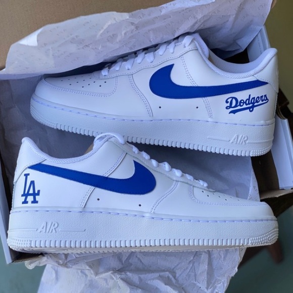Nike Shoes - LA Dodgers Custom Air Force 1’s